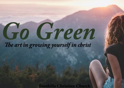 Go Green With Christ